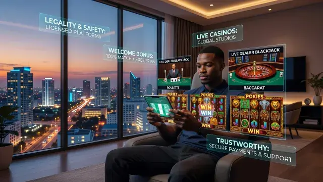 Online Casino Gaming in Nigeria: Legality, Safety, Bonuses, Live Casinos, Pokies, Account Setup and Choosing a Trustworthy Platform